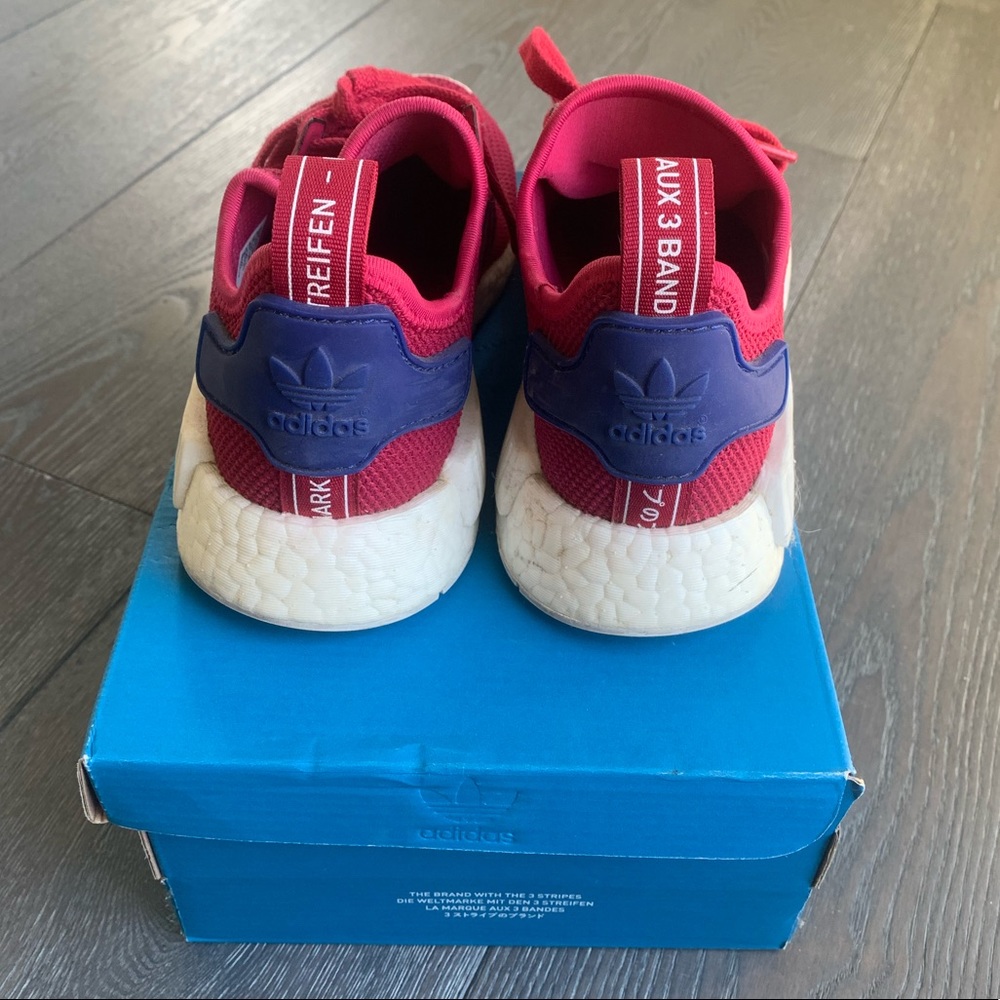 Adidas NMD r1 j vivid pink sneakers 5